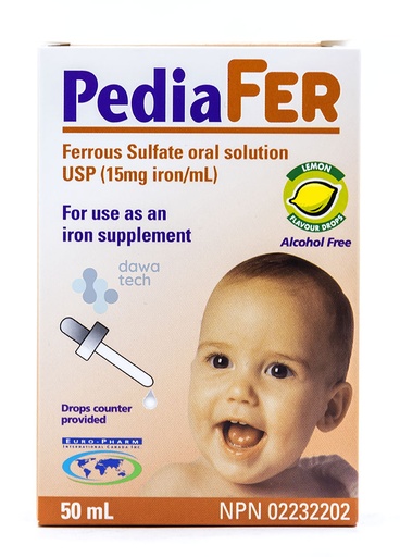 [625720615817] PEDIAFER DROPS 50 ML