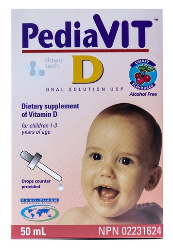 [625720615831] PEDIAVT D DROPS 50 ML