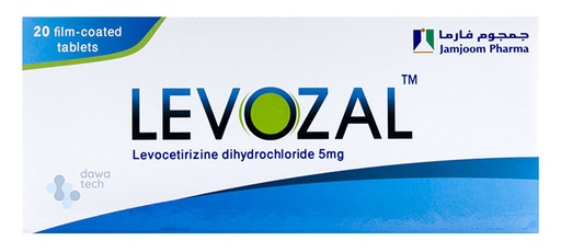 [6281200000401] LEVOZAL 5MG 20 TAB