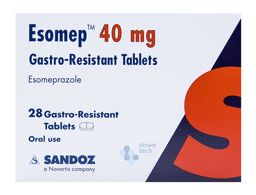 [6291107932521] ESOMEP 40MG 28TAB