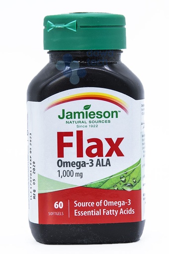 [64642079411] J/FLAXSEED OIL1000MG 60CAP