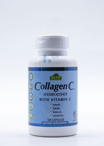 [676194176427] ALFA COLLAGEN C 1000 MG 120CAP
