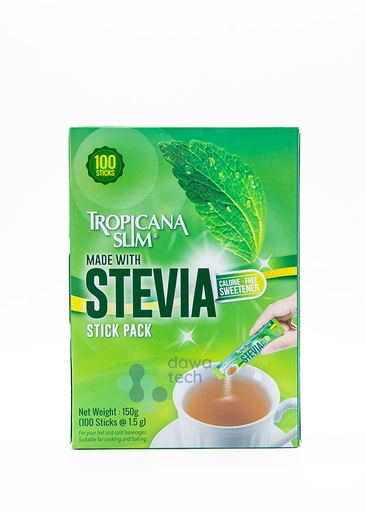 [749921060761] Tropicana Stevia 100 Sticks
