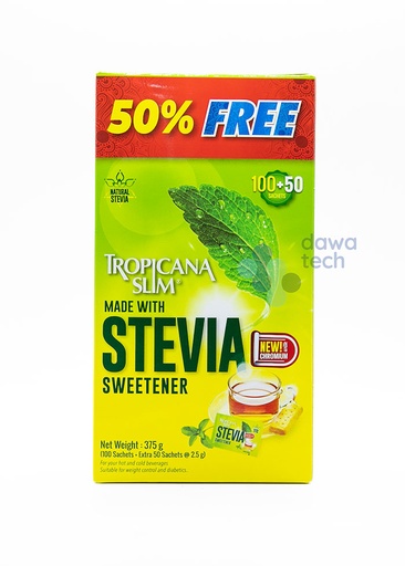 [749921062604] Tropicana Stevia Chromium 100Sach