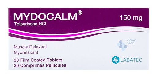 [7640144122362] MYDOCALM 150MG TAB