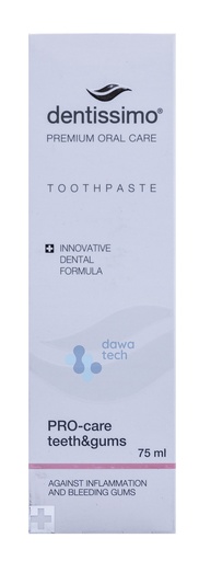 [7640162322355] DENTISSIMO PRO-CARE TEETH&GUM T/P 75ML