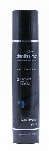 [7640162322416] DENTISSIMO FRESH BREATH BLACK M/W 250ML