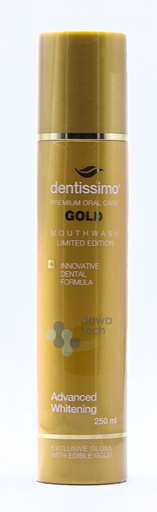 [7640162327428] DENTISSIMO ADVANCE WHITE GOLD M/W 250ML